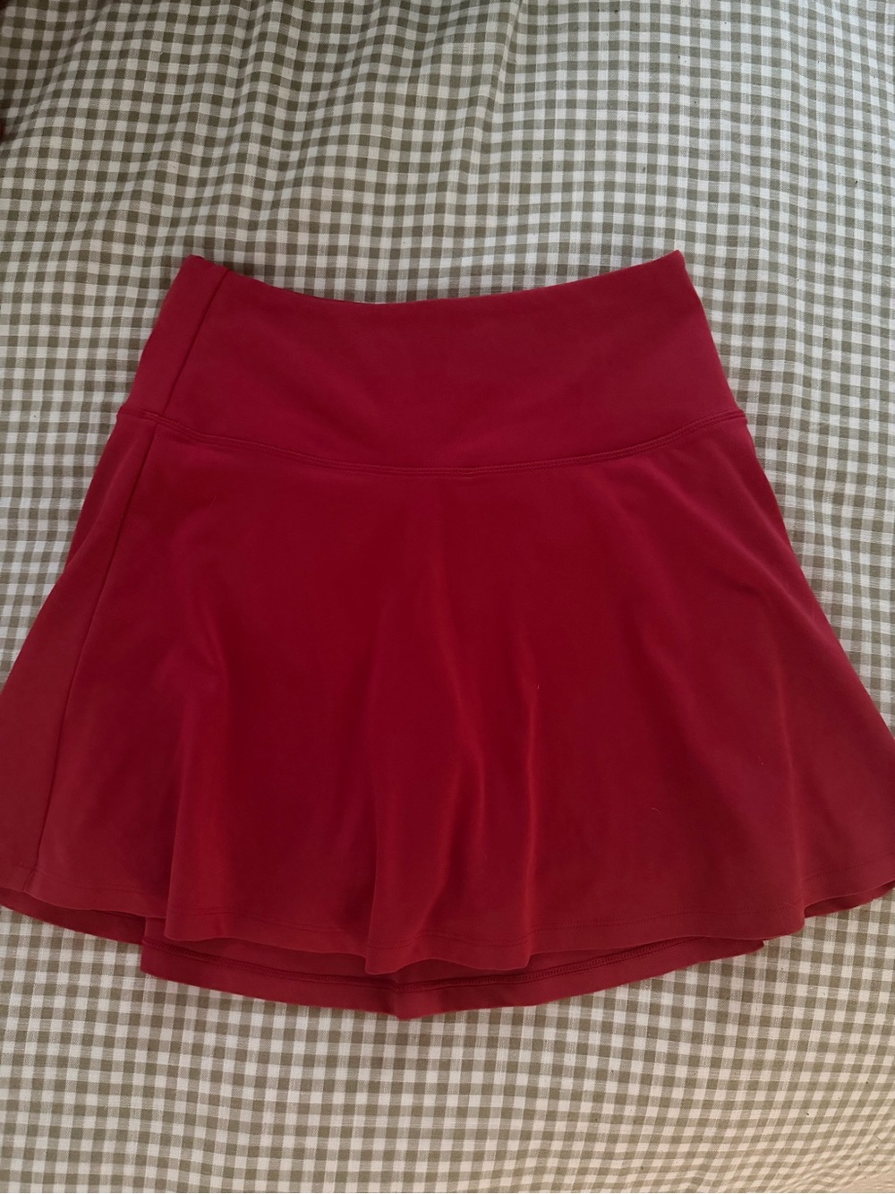 Girlfriend Collective FLOAT Ultralight Skort Medium Red - Picture 5 of 6